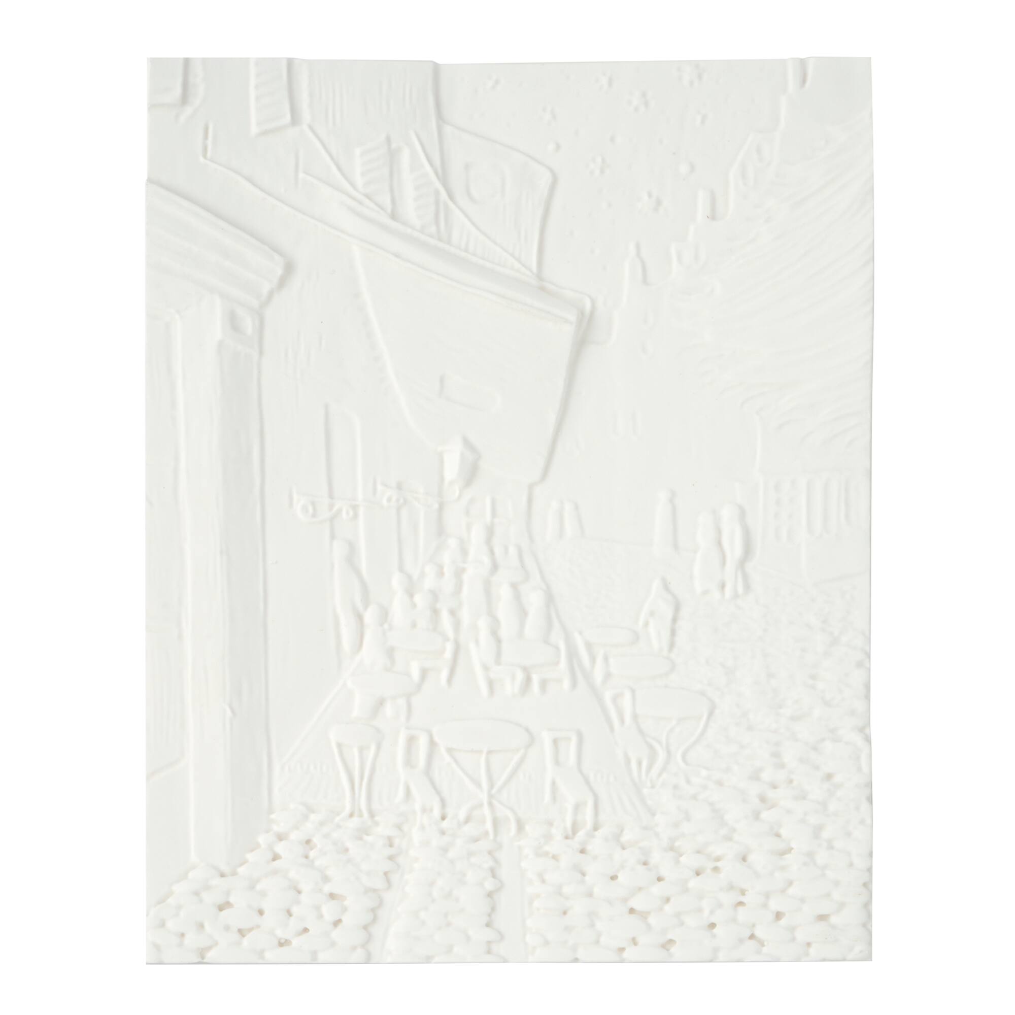 Café Terrace at Night Relief Painting Kit by Artist's Loft®